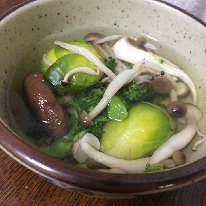 芽キャベツスープ レシピ 作り方 By けけり 楽天レシピ